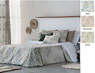 Funda nórdica Ibai color Azul, Maquillaje o Verde