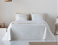 Colcha capa Revot color Crudo, Piedra o Gris claro