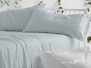 Juego de cama invierno franela 100% algodón 577 color Azul Océano Oferta hasta fin de existencias