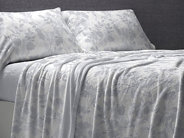 Burrito Blanco - Juego de cama invierno Coralina 998 color Azul Oferta hasta fin de existencias