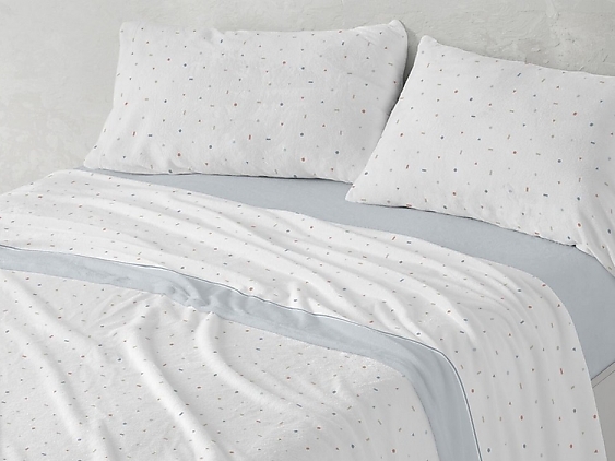 Burrito Blanco - Juego de cama invierno Coralina 997 color Azul Oferta hasta fin de existencias