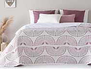 Haz clic para ampliar Colcha Jacquard Lorba color Azul, Beige o Rosa