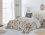 Edredón 240gr 100% algodón Anna color Beige o Teja