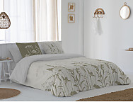 Haz clic para ampliar Funda nórdica 100% algodón Anna color Beige o Teja