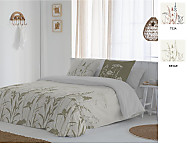 Haz clic para ampliar Funda nórdica 100% algodón Anna color Beige o Teja