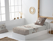 Edredón ajustable 100% Algodón Ari color Gris o Marrón