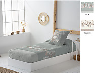 Edredón ajustable 100% Algodón Ari color Gris o Marrón