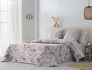 Edredón 240gr 100% algodón Chloe color Azul, Gris o Rosa