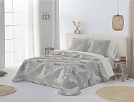 Edredón 240gr 100% algodón Delhi color Beige o Gris