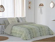 Funda nórdica 100% algodón Einar color Azul o Verde