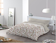 Haz clic para ampliar Funda nórdica 100% algodón Flora color Rosa o Turquesa