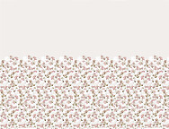 Edredón 240gr 100% algodón Flora color Rosa o Turquesa