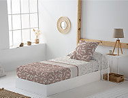 Edredón ajustable 100% Algodón Hidra color Rosa o Turquesa