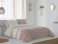 Funda nórdica 100% algodón Hidra color Rosa o Turquesa