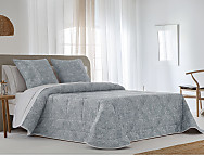 Edredón 240gr 100% algodón Iris color Beige, Malva o Turquesa