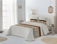 Edredón 240gr 100% algodón Kenya color Gris o Teja