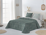 Edredón 240gr 100% algodón Taxco color Azul o Marrón