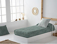 Edredón ajustable 100% Algodón Taxco color Azul o Marrón