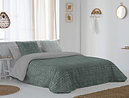 Funda nórdica 100% algodón Taxco color Azul o Marrón