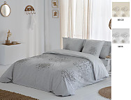 Funda nórdica 100% algodón Terra color Beige o Gris