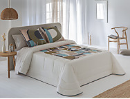 Bouti 100% Algodón Vita color Azul o Naranja