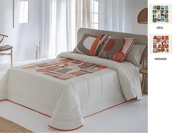 JVR - Bouti 100% Algodón Vita color Azul o Naranja