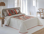 Haz clic para ampliar Edredón 240gr 100% algodón Vita color Azul o Naranja