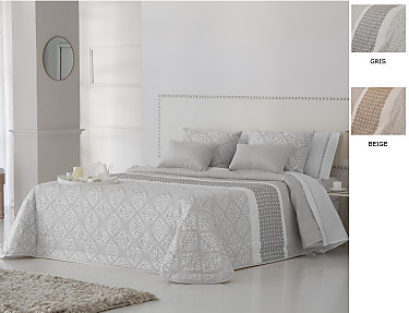 JVR - Bouti Jacquard Corinto JVR color Beige o Gris