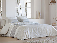 Funda nórdica Jacquard Corinto JVR color Beige o Gris