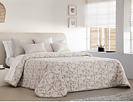 Edredón Conforter Nórdico Jacquard Elis color Beige, Gris o Turquesa