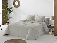 Edredón Conforter Nórdico Jacquard Idalia color Beige, Gris o Turquesa