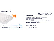 Cubrecolchón acolchado Microcell alto 30cm
