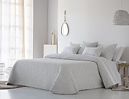 Bouti Jacquard Rodas color Beige, Gris o Turquesa