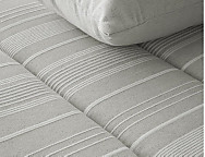 Colcha edredón Jacquard Soller JVR color Beige, Gris o Turquesa