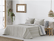 Bouti Jacquard Soller JVR color Beige, Gris o Turquesa