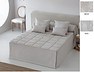 Colcha edredón Tebas color Beige o Gris