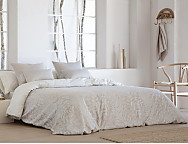 Funda nórdica Jacquard Tebas color Beige o Gris