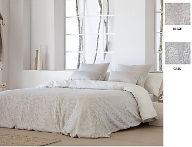 JVR - Funda nórdica Jacquard Tebas color Beige o Gris