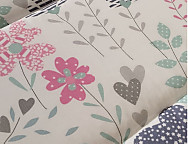 Haz clic para ampliar Edredón Conforter Nórdico Greta color Rosa o Turquesa