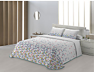 Colcha Bouti Helen color Rosa o Turquesa