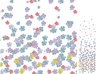 Colcha Bouti Helen color Rosa o Turquesa