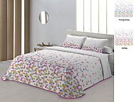 Colcha Bouti Helen color Rosa o Turquesa
