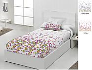 Edredón ajustable Helen color Rosa o Turquesa