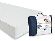 Cubrecolchón impermeable aterciopelado Velours alto 30cm