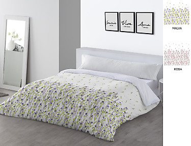 JVR - Funda nórdica Holly color Malva o Rosa