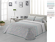 Colcha Bouti Miami color Gris o Turquesa