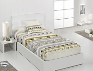 Edredón ajustable Bambú color Azul o Beige