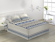 Colcha Edredón Bambú color Azul o Beige