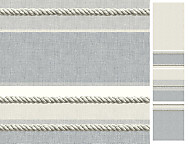 Colcha Bouti Nador color Gris o Turquesa