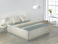 Colcha Edredón Nador color Gris o Turquesa